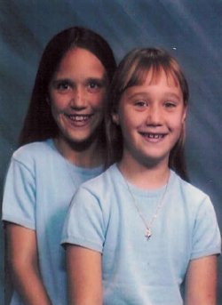 Heather and her sister Danielle